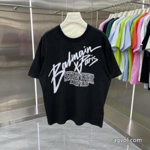 半袖Tシャツバルマンブランド コピー 通販知的優秀アイテムカワイイ雰囲気
