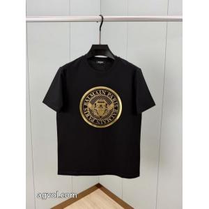 高評価 20262026の定番新品 今年度最新限定BALMAIN半袖Tブランド コピー  .