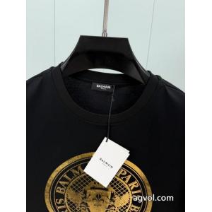 高評価 20262026の定番新品 今年度最新限定BALMAIN半袖Tブランド コピー  .
