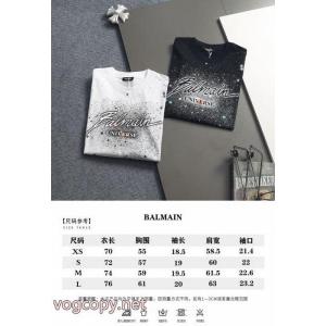 偽物 ブランド ショップBALMAIN半袖Tシャツおしゃれアイテム 今人気の秘訣 激安専門店