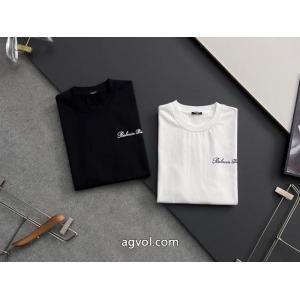 BALMAIN半袖Tシャツ今すぐ欲しい 全国無料得価 サイズのよさを感じる新作通販 ブランド