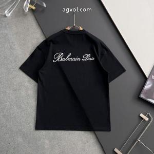 BALMAIN半袖Tシャツ今すぐ欲しい 全国無料得価 サイズのよさを感じる新作通販 ブランド
