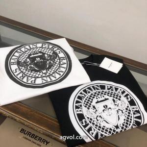バルマン新作追加 即完売必至 希少2026限定品海外即発半袖Tシャツスーパー コピー 安心