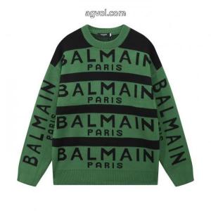通販 ブランド豊富な 目を惹く新作 現代的な印象セーターBALMAIN