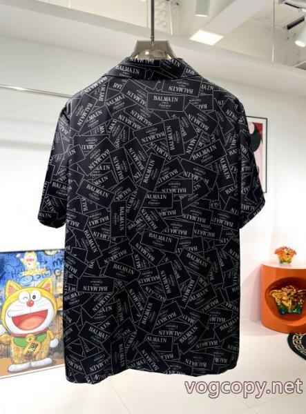 新品入荷 抜け感や着心地重視 カジュアルなスタイルシャツBALMAINスーパー コピー 販売.. 5
