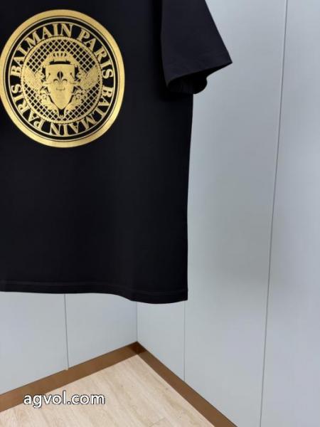 高評価 20262026の定番新品 今年度最新限定BALMAIN半袖Tブランド コピー  . 5 