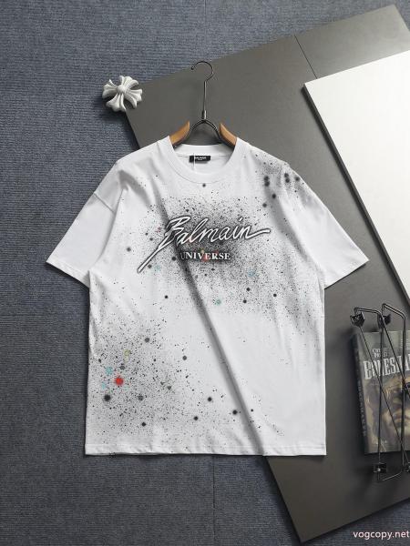 BALMAINブランド コピー 激安大人気商品 最旬！ 新色登場半袖Tシャツ 0 