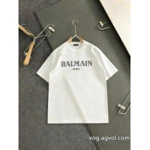BALMAIN半袖Tシャツ最落なし! 希少! 夏限定の人気おすすめ 優等品ブランド コピー s 級