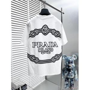 半袖Tシャツデザイン性の高い 激安即発 注目の一品激安 ブランドPRADA
