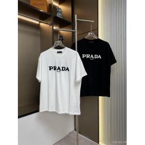 パーフェクト 今季トレンド 防热性に優れた半袖TシャツPRADAブランド コピー 専門店