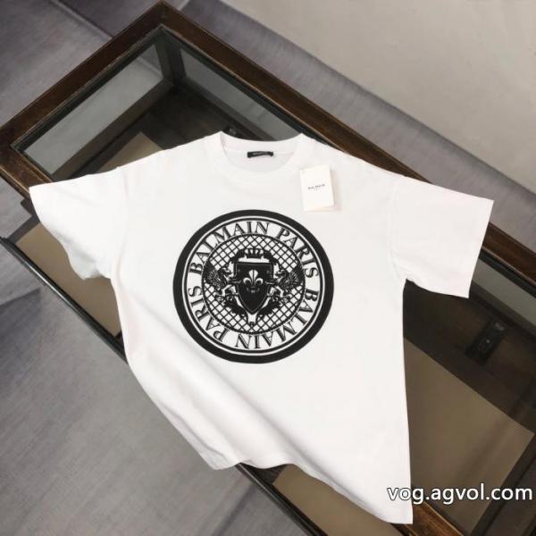 バルマン新作追加 即完売必至 希少2026限定品海外即発半袖Tシャツスーパー コピー 安心 0 