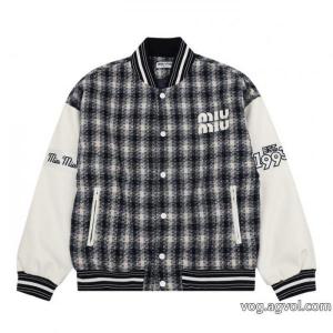 MIUMIU本季新作2026最新 2026年最旬トレンド 新色入荷ブランド コピー 販売店ジャケット