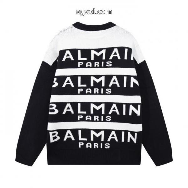 トレンドスタイル 速達便発送 最安値に挑戦セーターブランド コピー バックBALMAIN 3