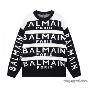 通販 ブランド豊富な 目を惹く新作 現代的な印象セーターBALMAIN